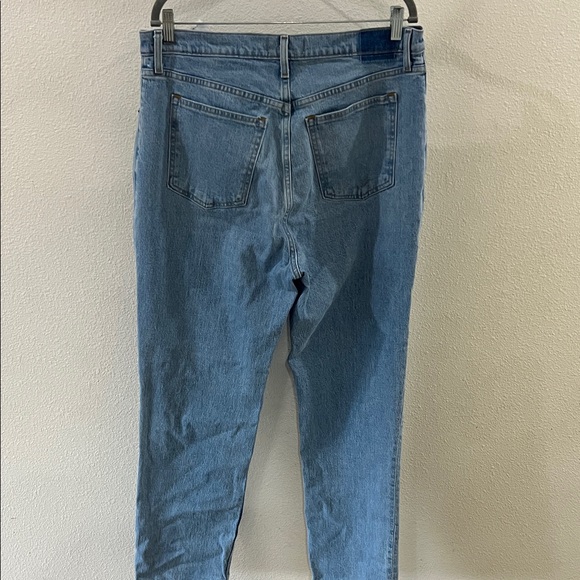 Abercrombie & Fitch Blue Straight Leg Jeans - Picture 2 of 2